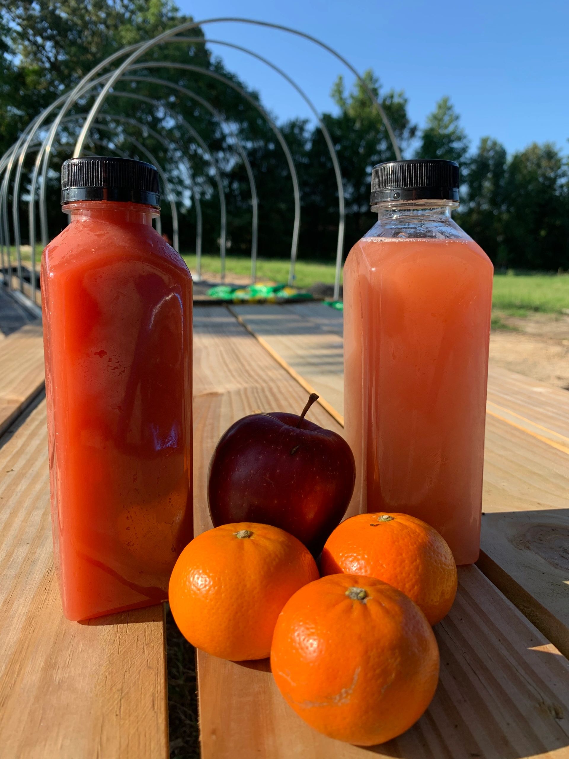 Mama Cherry’s Organic Juices at the Petersburg Oasis commUNITY Farm