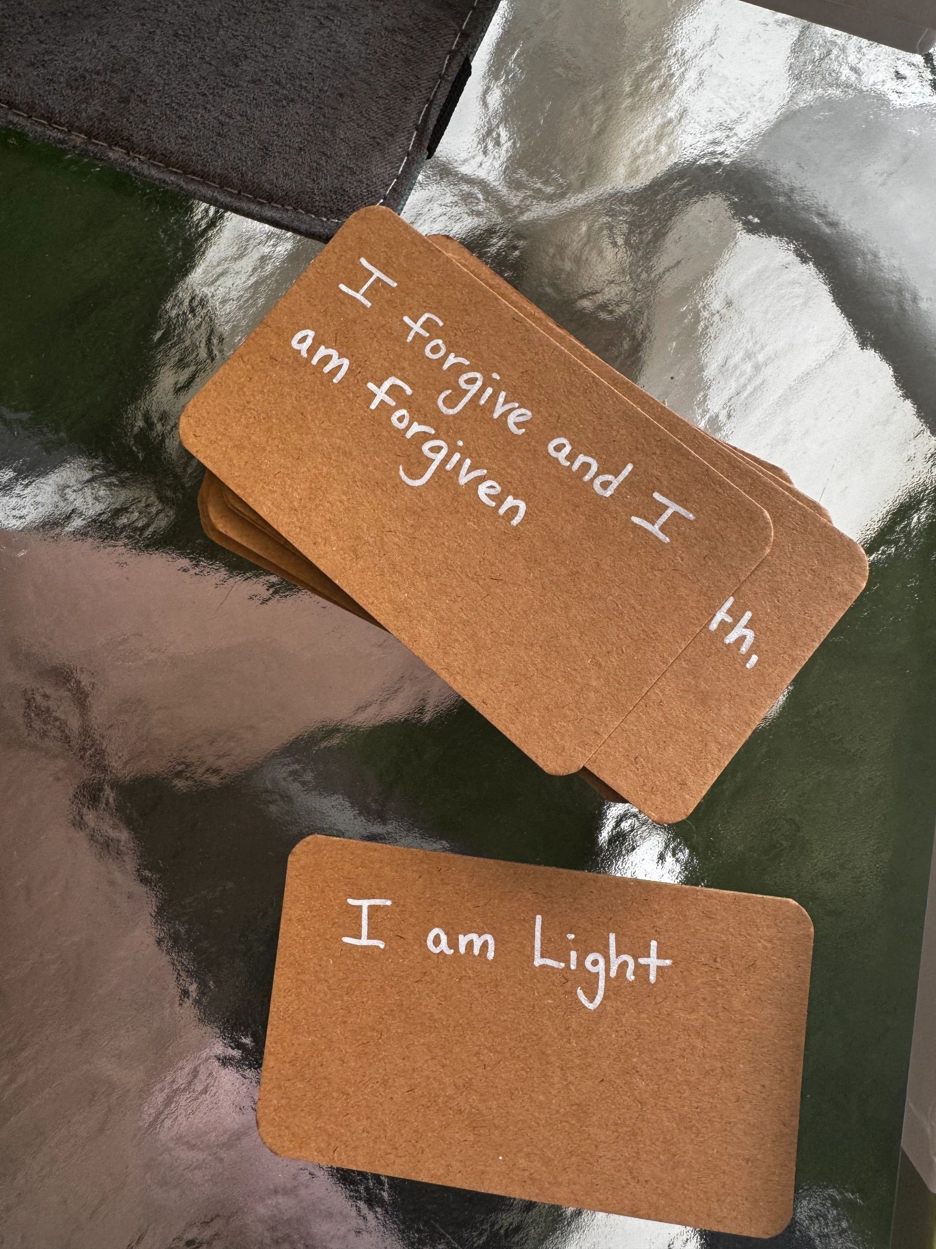 Mantra Cards by Namaste Knots LLC