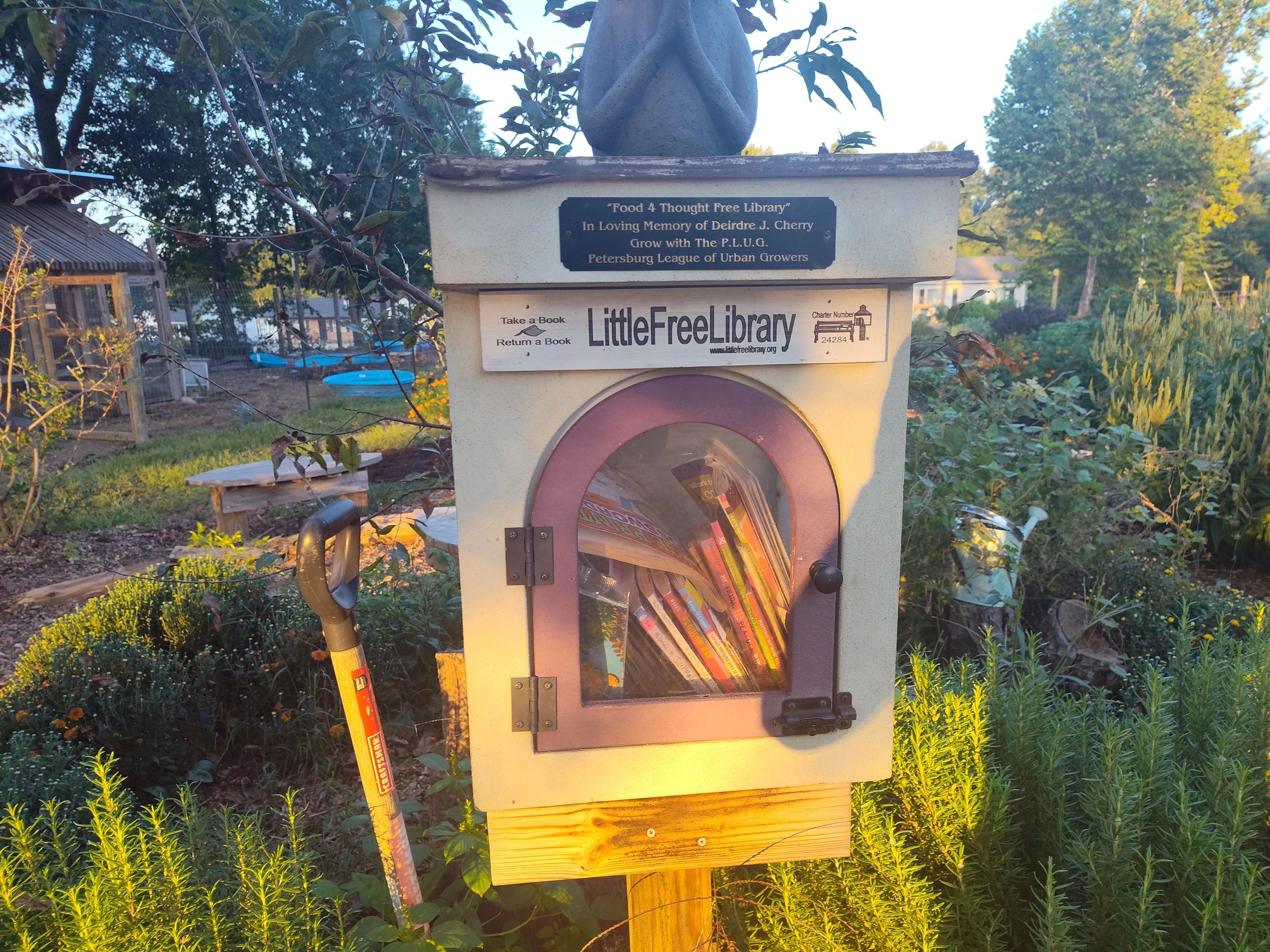 Introducing Our Food 4 Thought Free Libraries: Nourishing Minds