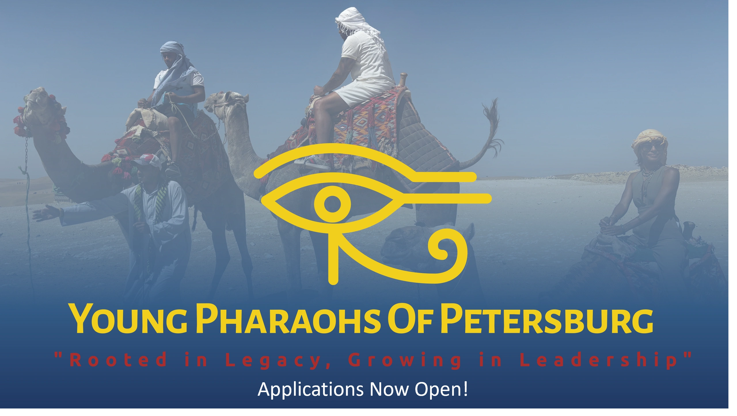 The Young Pharaohs of Petersburg Application is Now Open!
